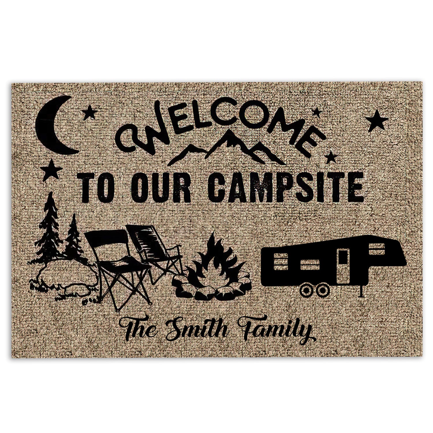 Personalised Motorhome Making Memories Doormat By Love Lumi Ltd