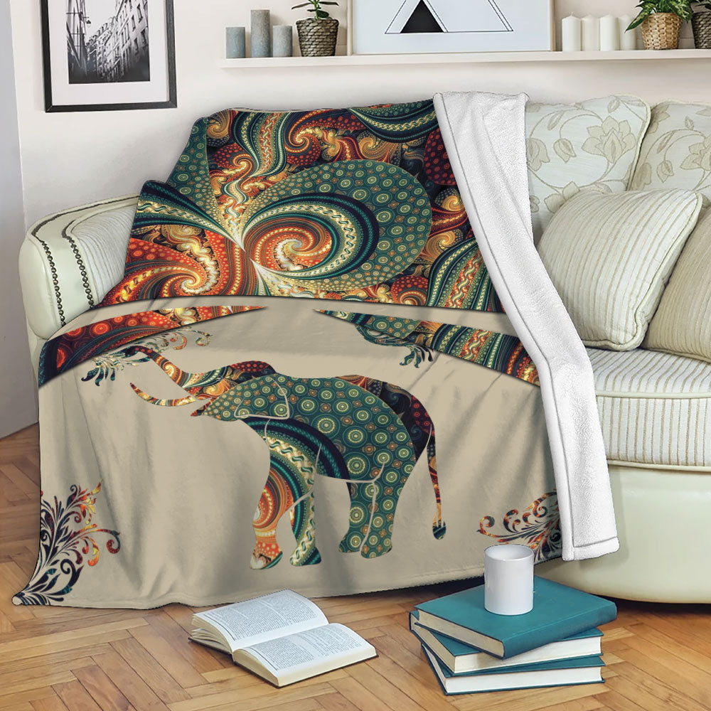 Hotsell Boho Mandala Printed Sherpa Blanket