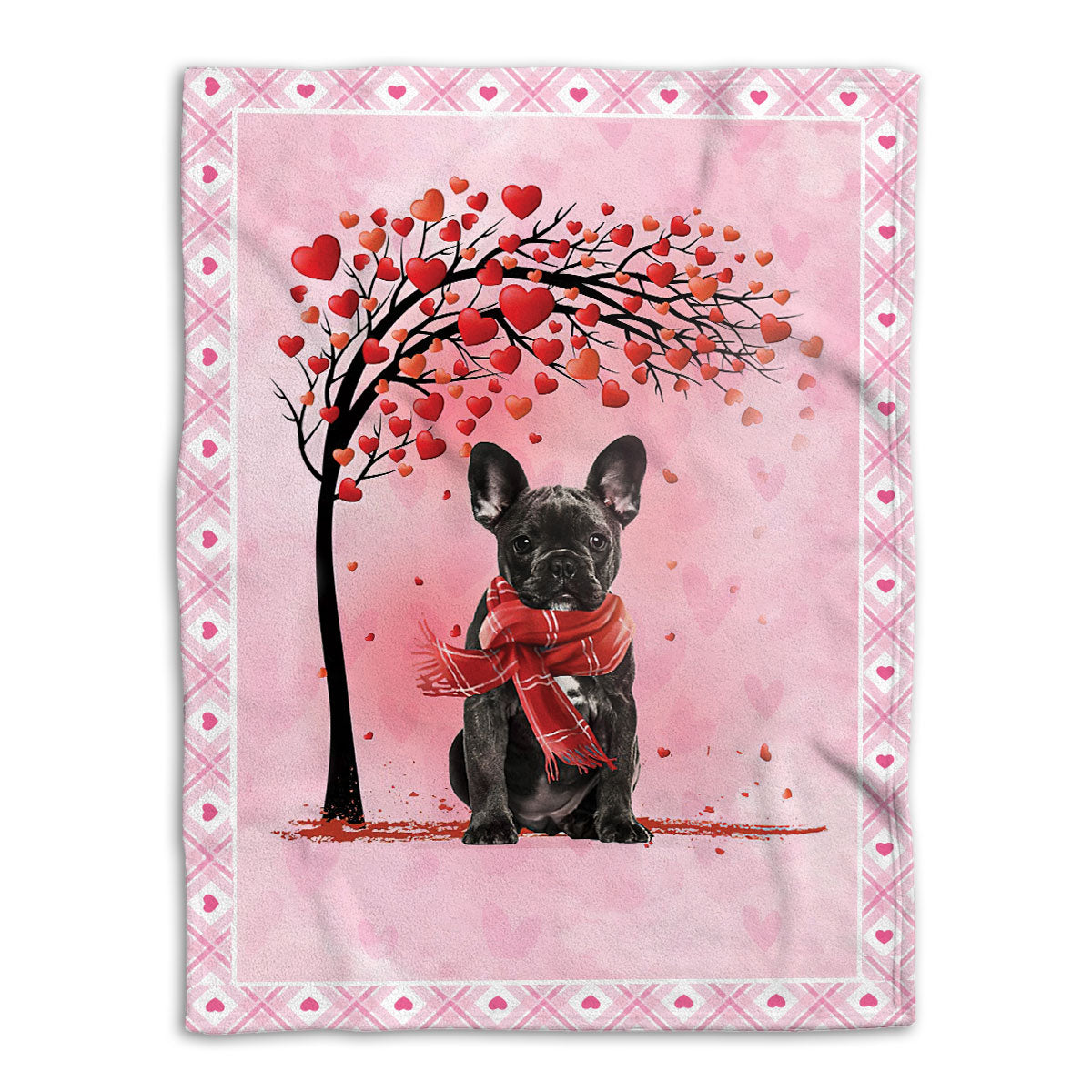 Deals (2) Frenchie cozy plush throw blankets