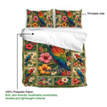 Parrot duvet cover bedding set shown with printable artwork and lightweight polyester fabric details
