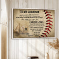 Baseball wall art displayed in a bright room with white wood paneling and natural decor