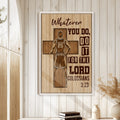 Framed basketball wall art displayed in a bright room with white paneled walls and neutral decor