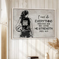 Framed volleyball wall art displayed in a bright room with white wood paneling