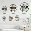 Kitchen utensil metal sign shown in multiple size options from 8 by 8 to 24 by 24 inches
