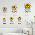 Nurse metal sign size guide showing available square sizes from 8x8 inches through 24x24 inches