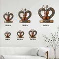 Violin metal sign size guide showing available square dimensions from 8 by 8 to 24 by 24 inches