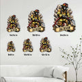 Firefighter metal sign size guide showing available square sizes from 8 by 8 to 24 by 24 inches
