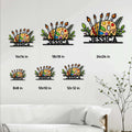 Artist metal sign size guide displaying available square sizes from 8x8 to 24x24 inches