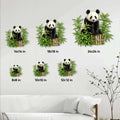 Panda metal sign size guide showing available square sizes from 8 by 8 inches to 24 by 24 inches