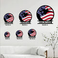 Skateboarding metal sign size guide showing available square sizes from 8 by 8 to 24 by 24 inches