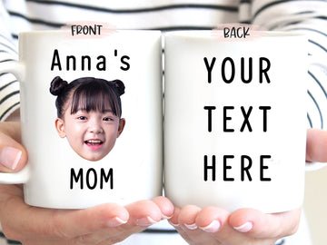 Personalized Mom Mug, Custom Baby Face Coffee Mug, Custom Child Photo Coffee Cup, Mug with Baby Picture, Gift for Mom