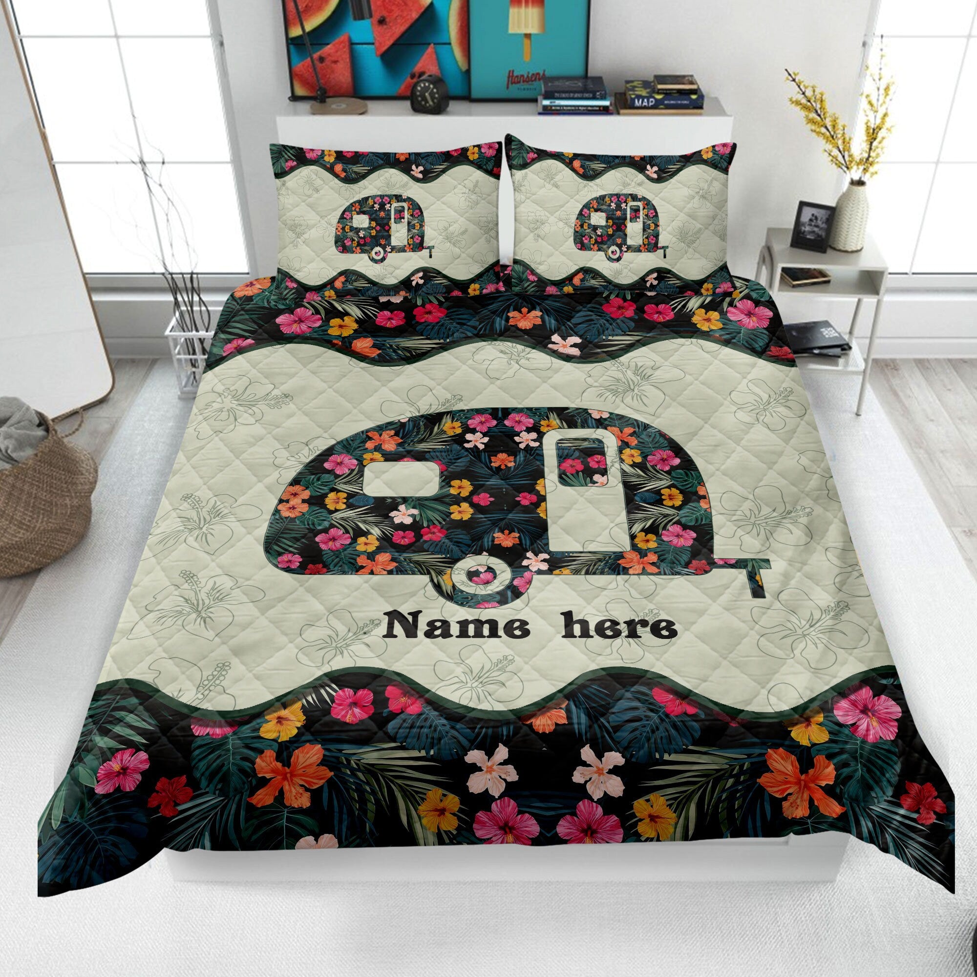 Erosebridal Kids Camper King Comforter Set Happy Camping Bedding Set Teen Boys Girls Camping Car Travel Rv 7 Piece Bed Bag Pine Trees Snow Mountain S Erosebridal Kids Camper King Comforter Set Happy Camping Bedding Set Teen Boys Girls Camping Car Travel Rv 7 Piece Bed Bag Pine Trees Snow Mountain S