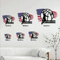 Basketball metal sign size guide showing available square sizes from 8 by 8 to 24 by 24 inches