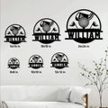 Golf metal sign shown in multiple size options for home, garage, or golf room decor