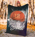 Ohaprints-Fleece-Sherpa-Blanket-Basketball-Gift-For-Son-Boy-Men-Custom-Personalized-Name-Soft-Throw-Blanket-1716-Sherpa Blanket