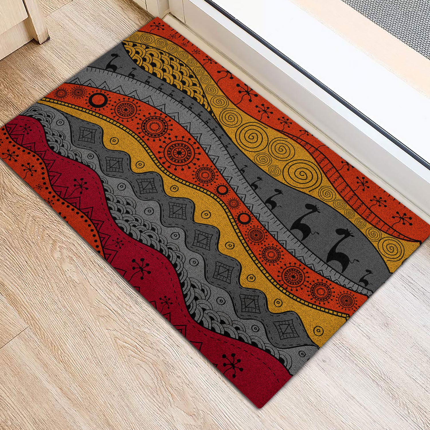 Ohaprints-Doormat-Outdoor-Indoor-Ethnic-Afro-African-Patterns-Love-Africa-Styles-Culture-Rubber-Door-Mat-421-