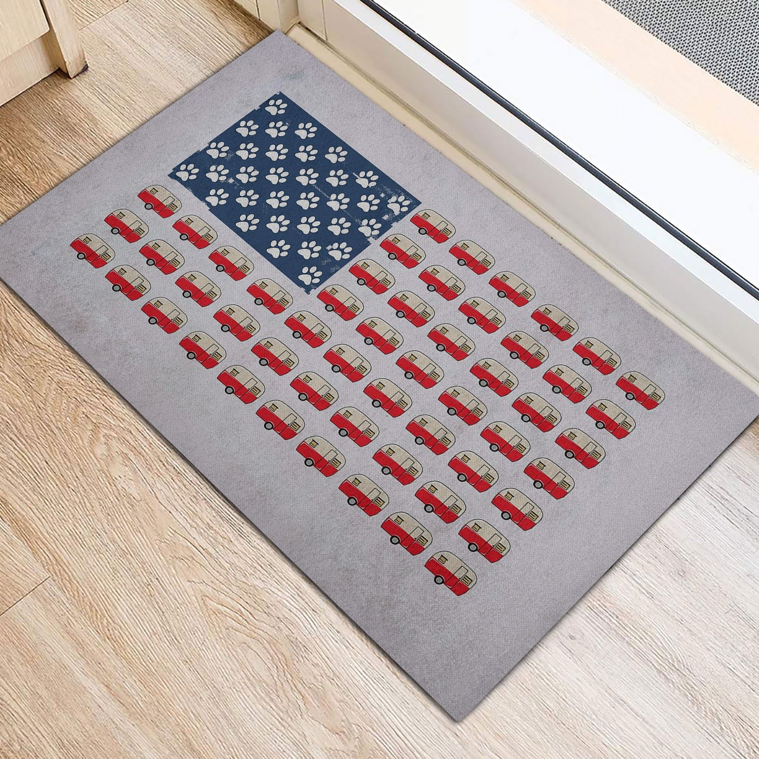 Ohaprints-Doormat-Outdoor-Indoor-Happy-Independence-Day-4Th-Of-July-American-Patriotic-Camping-Rubber-Door-Mat-269-