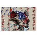 Ohaprints-Doormat-Outdoor-Indoor-Happy-Independence-Day-4Th-Of-July-American-Patriotic-Fishing-Rubber-Door-Mat-439-18'' x 30''