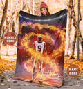 Ohaprints-Fleece-Sherpa-Blanket-American-Football-Gift-For-Son-Boy-Men-Custom-Personalized-Name-Number-Soft-Throw-Blanket-1341-Fleece Blanket