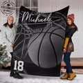 Ohaprints-Fleece-Sherpa-Blanket-Basketball-Gift-For-Son-Boy-Men-Custom-Personalized-Name-Number-Soft-Throw-Blanket-1612-Sherpa Blanket