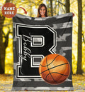 Ohaprints-Fleece-Sherpa-Blanket-Basketball-Gift-For-Son-Boy-Men-Custom-Personalized-Name-Soft-Throw-Blanket-1633-Sherpa Blanket