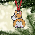 Ohaprints-Christmas-Ornament-2D-Flat-Cute-Corgi-Butt-Heart-Corgi-Lovers-Xmas-Tree-Car-Decor-Gift-10