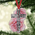 Ohaprints-Christmas-Ornament-2D-Flat-Pink-Cross-Rose-Rosy-God-Faith-Christian-Jesus-Xmas-Tree-Car-Decor-Gift-23