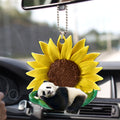 Ohaprints-Christmas-Ornament-2D-Flat-Panda-Sleeping-Sunflower-Animal-Lover-Xmas-Tree-Car-Decor-Gift-24