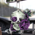 Ohaprints-Christmas-Ornament-2D-Flat-Skeleton-Skull-Lover-Purple-Rose-Halloween-Xmas-Tree-Car-Decor-Gift-26