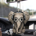 Ohaprints-Christmas-Ornament-2D-Flat-Baby-Elephant-Wearing-Headphone-Cute-Lover-Xmas-Tree-Car-Decor-Gift-32