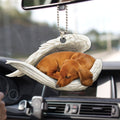 Ohaprints-Christmas-Ornament-2D-Flat-Dachshund-Sleeping-Angel-Lover-Wing-Memorial-Tan-Wheaten-Dachshund-Xmas-Tree-Car-Decor-Gift-39