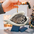 Ohaprints-Christmas-Ornament-2D-Flat-Raccoon-Sleeping-Angel-Wing-Raccoon-Animal-Lover-Lovely-Cute-Memorial-Xmas-Tree-Car-Decor-Gift-43