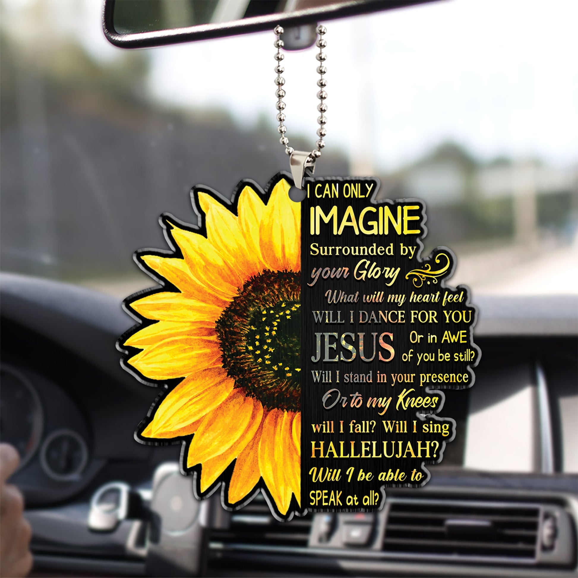 Ohaprints-Christmas-Ornament-2D-Flat-Sunflower-I-Can-Only-Imagine-Jesus-God-Christian-Religious-Lover-Xmas-Tree-Car-Decor-Gift-57