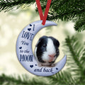 Ohaprints-Christmas-Ornament-2D-Flat-Guinea-Pig-Black-White-I-Love-You-To-The-Moon-And-Back-Cavy-Lover-Xmas-Tree-Car-Decor-Gift-65