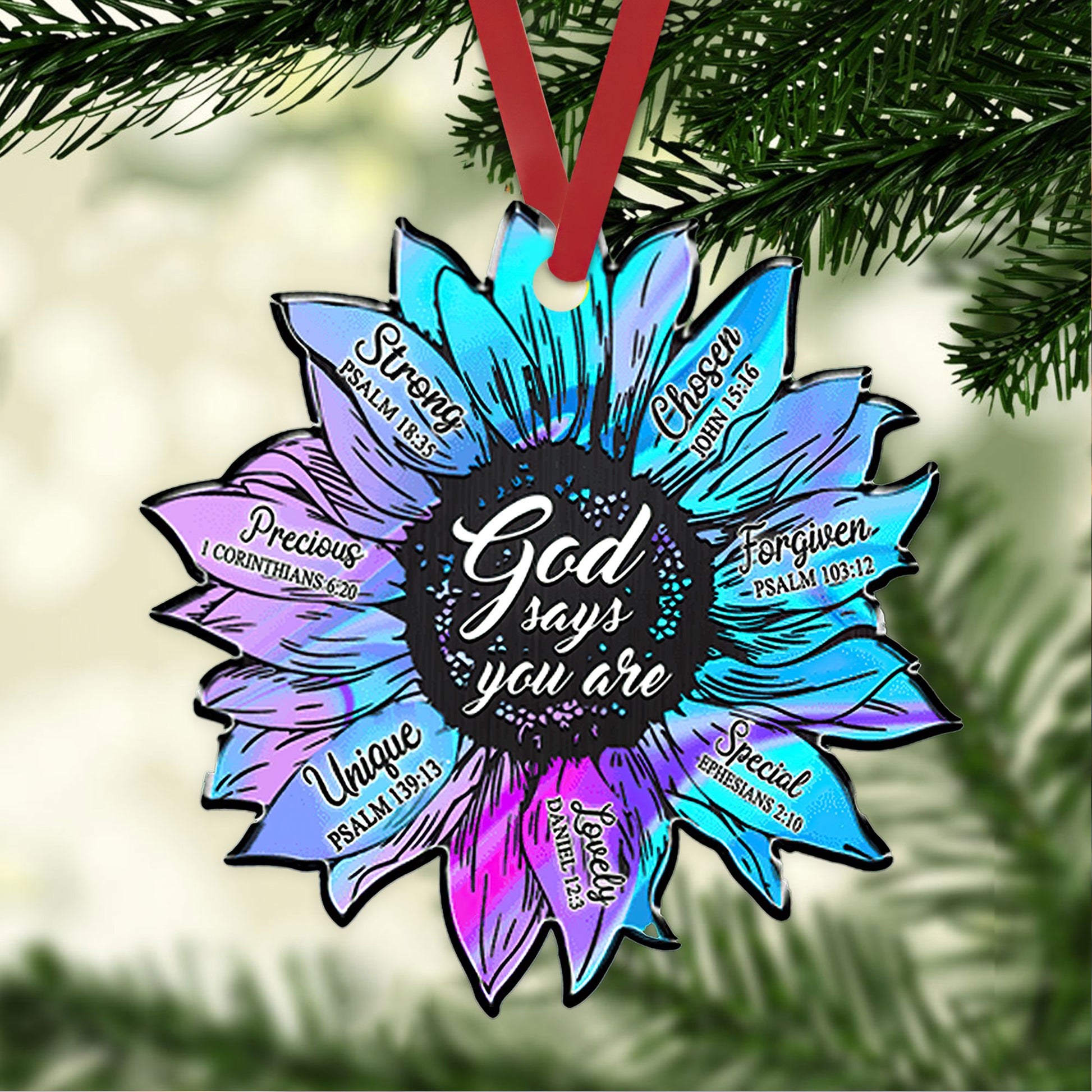 Ohaprints-Christmas-Ornament-2D-Flat-Hologram-Sunflower-Jesus-God-Say-You-Are-Christian-Religious-Lover-Xmas-Tree-Car-Decor-Gift-72