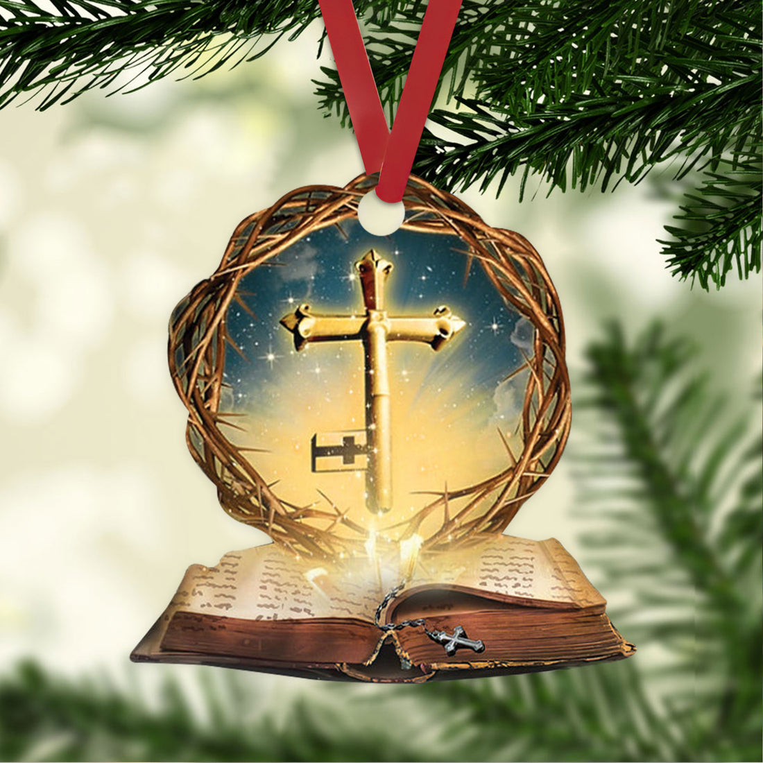 Ohaprints-Christmas-Ornament-2D-Flat-Bible-Faith-Book-Christian-Religious-God-Jesus-Cross-Key-Lover-Xmas-Tree-Car-Decor-Gift-79