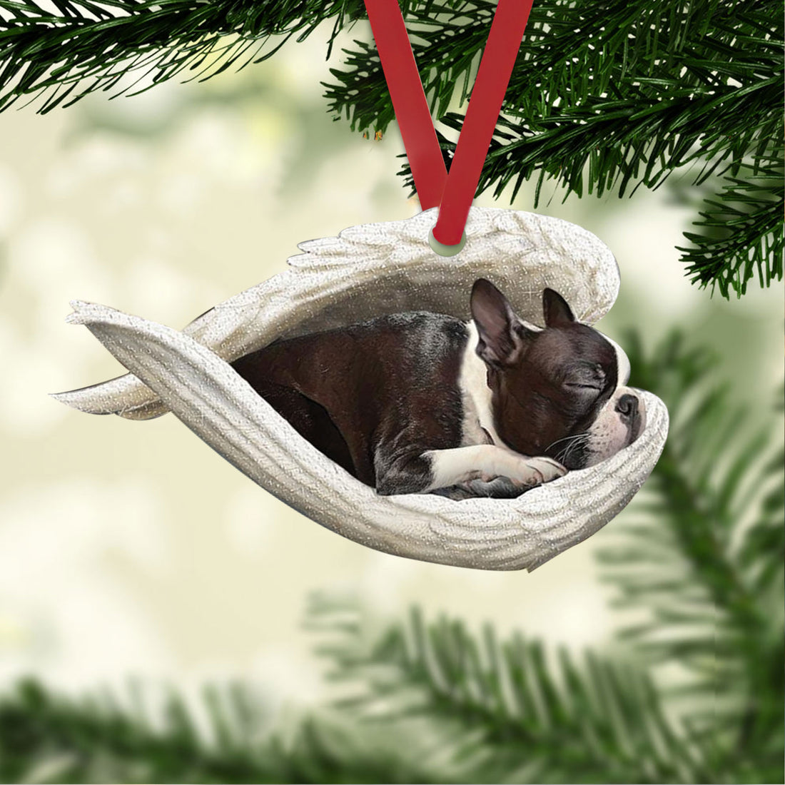 Ohaprints-Christmas-Ornament-2D-Flat-Boston-Terrier-Sleeping-Angel-Wing-Memorial-Puppy-Dog-Mom-Pet-Lover-Xmas-Tree-Car-Decor-Gift-89