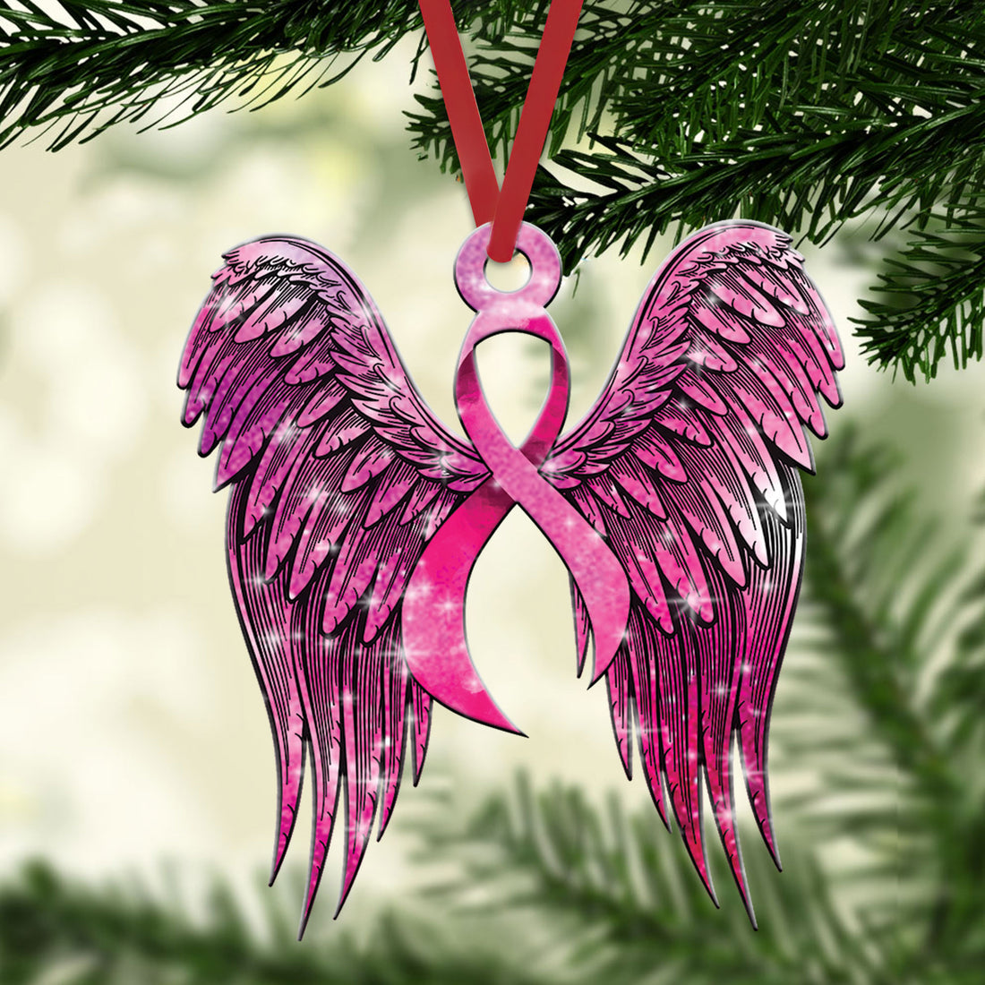 Ohaprints-Christmas-Ornament-2D-Flat-Breast-Cancer-Awareness-Bc-Support-Pink-Ribbon-Angel-Wing-Xmas-Tree-Car-Decor-Gift-95