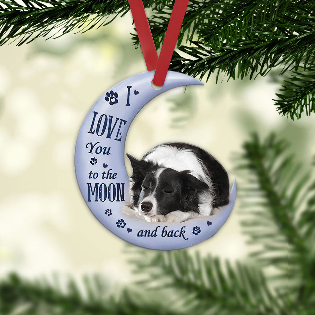 Ohaprints-Christmas-Ornament-2D-Flat-Border-Collie-Love-You-To-The-Moon-And-Back-For-Pet-Dog-Lover-Memorial-Xmas-Tree-Car-Decor-Gift-109