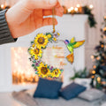 Ohaprints-Christmas-Ornament-2D-Flat-When-You-Believe-Beyond-What-Your-Eyes-See-Sunflower-Hummingbird-Lover-Xmas-Tree-Car-Decor-Gift-122