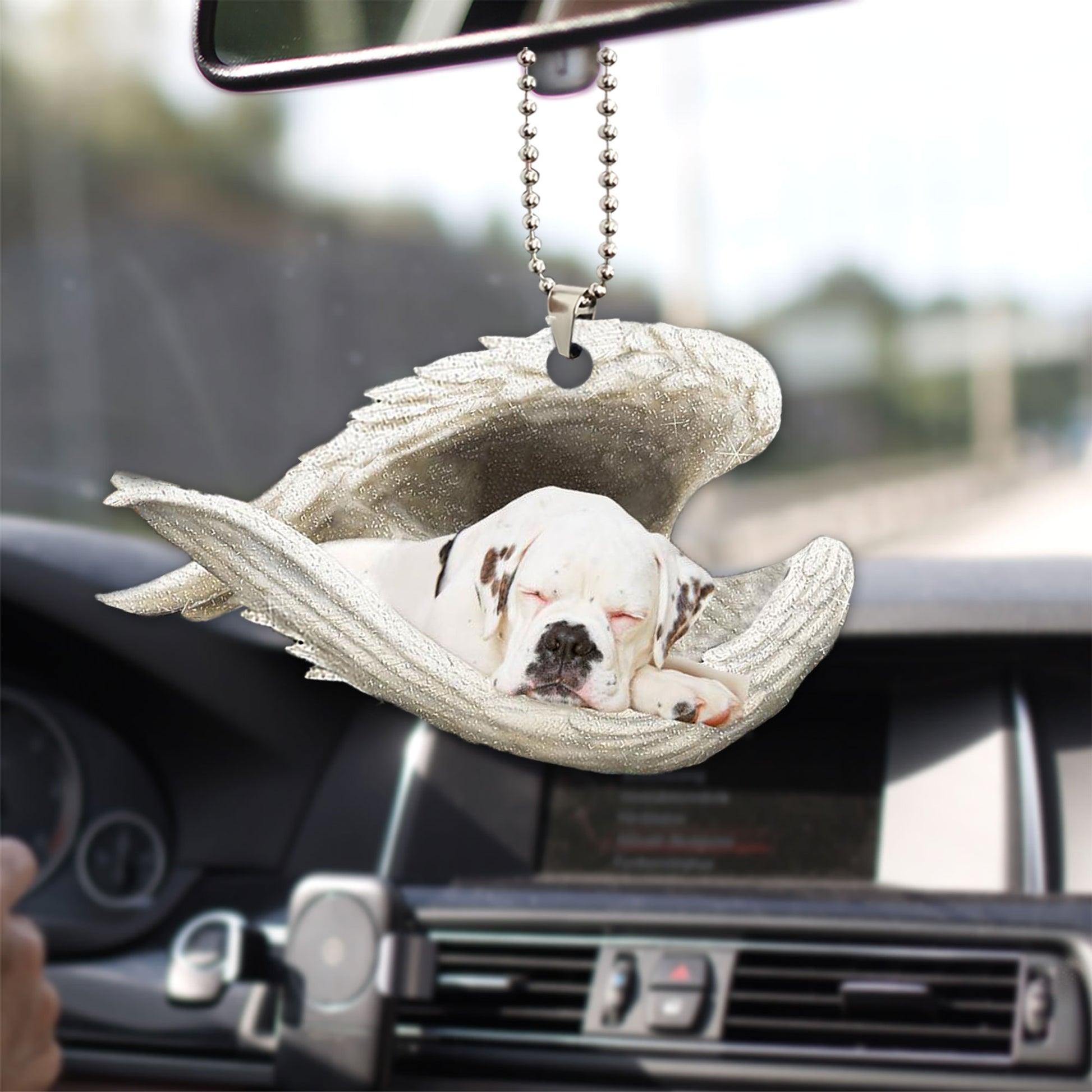 Ohaprints-Christmas-Ornament-2D-Flat-White-Boxer-Sleeping-Angel-Wing-Animal-Pet-Dog-Lover-Xmas-Tree-Car-Decor-Gift-123