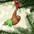 Ohaprints-Christmas-Ornament-2D-Flat-Wild-Animal-Cute-Funny-Haning-Sloth-Lover-Life-Unique-Idea-Xmas-Tree-Car-Decor-Gift-127