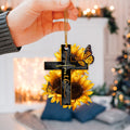 Ohaprints-Christmas-Ornament-2D-Flat-Faith-Sunflower-God-Jesus-Cross-Christian-Butterfly-Lover-Religious-Xmas-Tree-Car-Decor-Gift-133