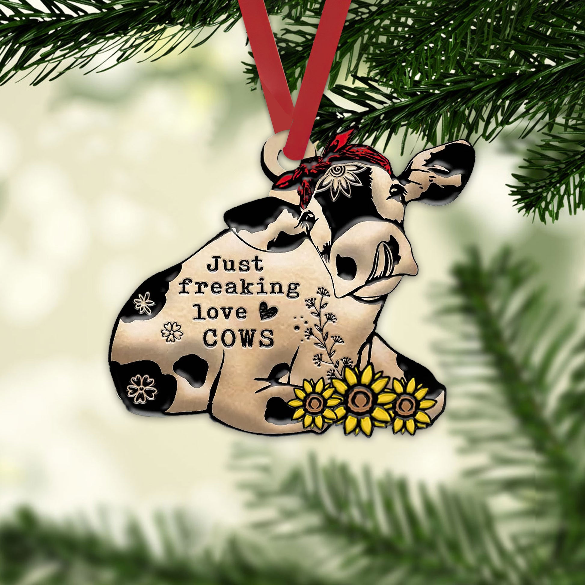 Ohaprints-Christmas-Ornament-2D-Flat-Cow-Freaking-Love-Cow-Cattle-Lover-Farm-Animals-Farmer-Farmhouse-Xmas-Tree-Car-Decor-Gift-139