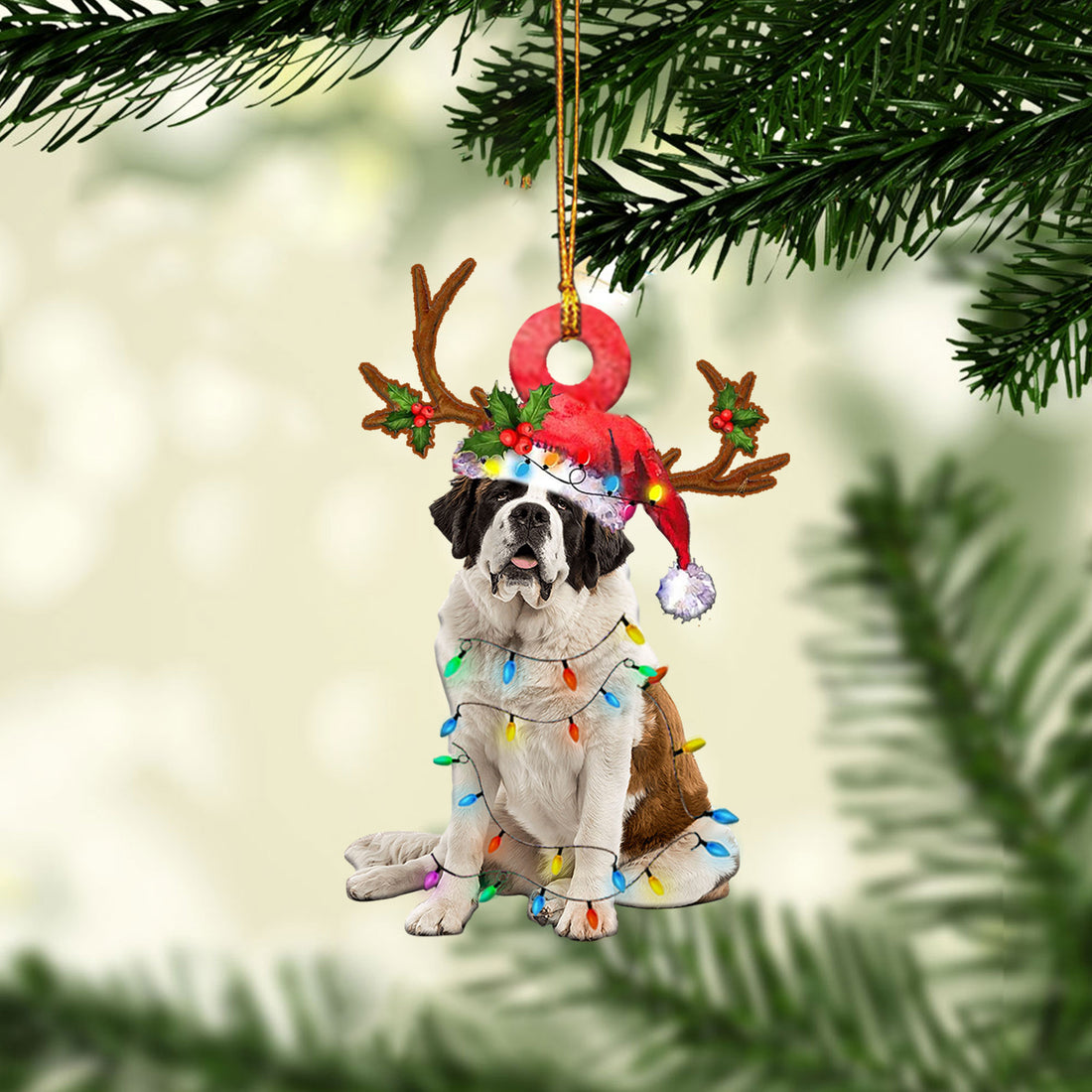 Ohaprints-Christmas-Ornament-2D-Flat-St-Bernard-Wearing-Reindeer-With-String-Light-Gift-For-Saint-Bernard-Dog-Lovers-Xmas-Tree-Decor-Gift-164