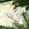 Ohaprints-Christmas-Ornament-2D-Flat-White-Duck-Wearing-A-Christmas-Hat-With-String-Lights-Xmas-Tree-Decor-Gift-206