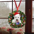 Ohaprints-Christmas-Ornament-2D-Flat-White-West-Highland-Terrier-Wearing-Christmas-Hat-Wreath-Westie-Dog-Lover-Xmas-Tree-Decor-Gift-211