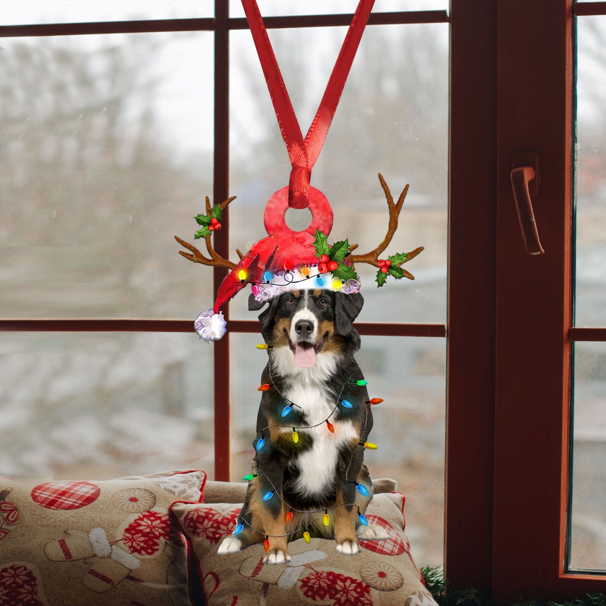 Ohaprints-Christmas-Ornament-2D-Flat-Bernese-Mountain-Wearing-Christmas-Hat-Reindeer-With-String-Lights-Dog-Lover-Xmas-Tree-Decor-Gift-224