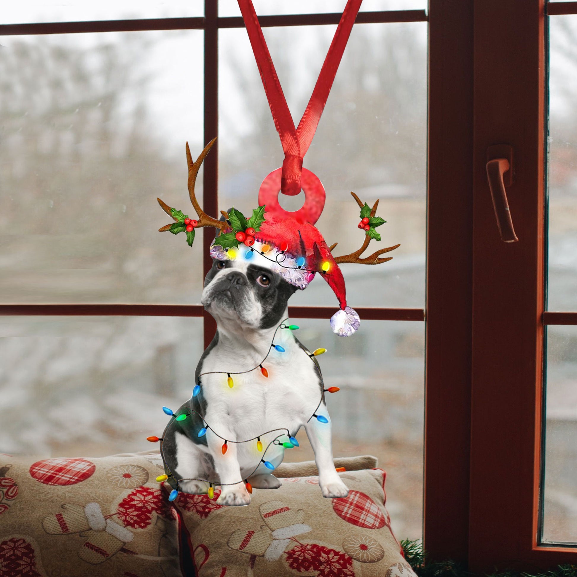 Ohaprints-Christmas-Ornament-2D-Flat-Boston-Terrier-Wearing-Christmas-Hat-Reindeer-With-String-Lights-Dog-Lover-Xmas-Tree-Decor-Gift-228