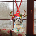 Ohaprints-Christmas-Ornament-2D-Flat-Shih-Tzu-Wearing-Christmas-Hat-Reindeer-With-String-Lights-Dog-Lover-Xmas-Tree-Decor-Gift-235